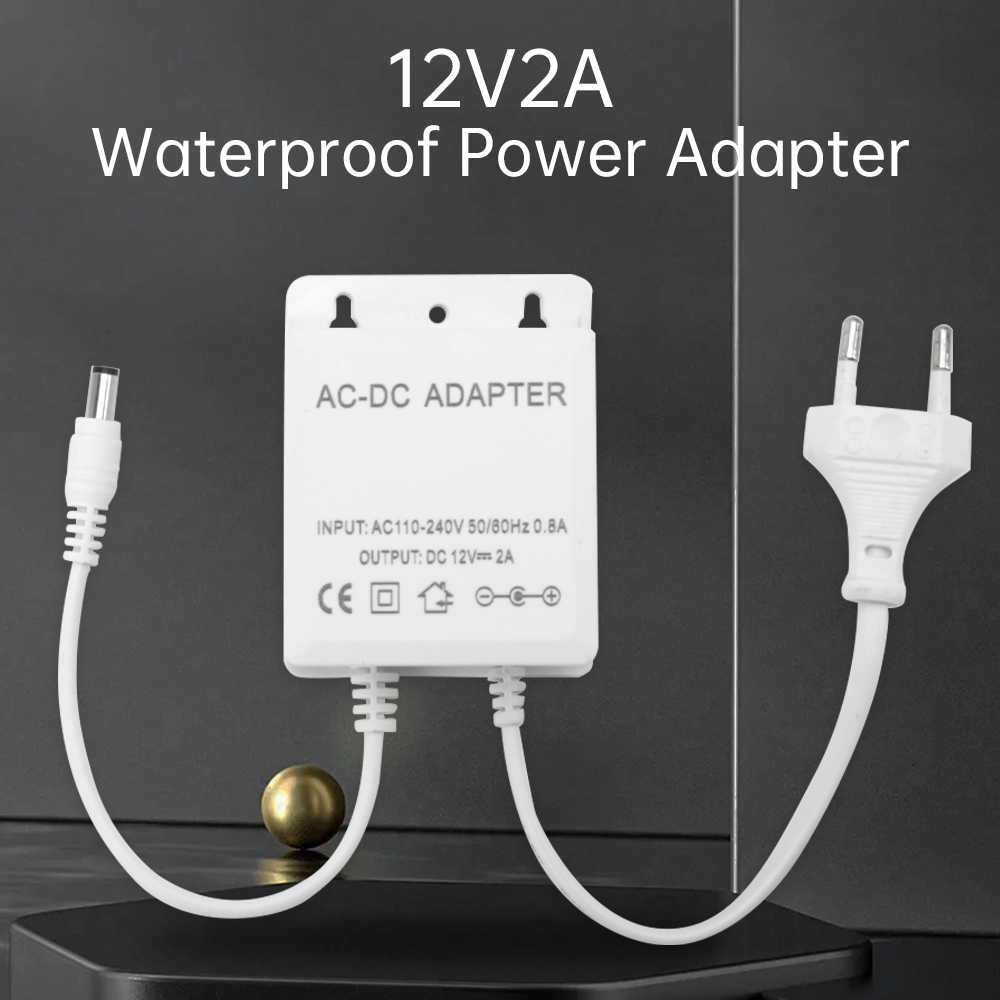 Outdoor Sport Camera - Adaptador de tomada ue dc12v 2a,