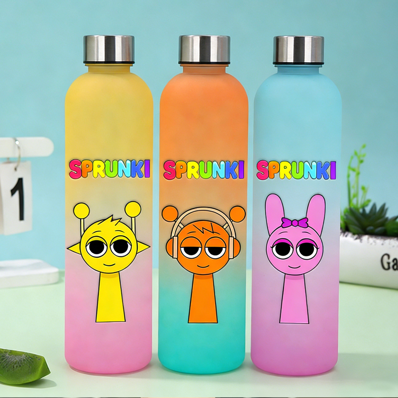 Outdoor Sport For Kids - Garrafa de Água Sprunki de 900ML