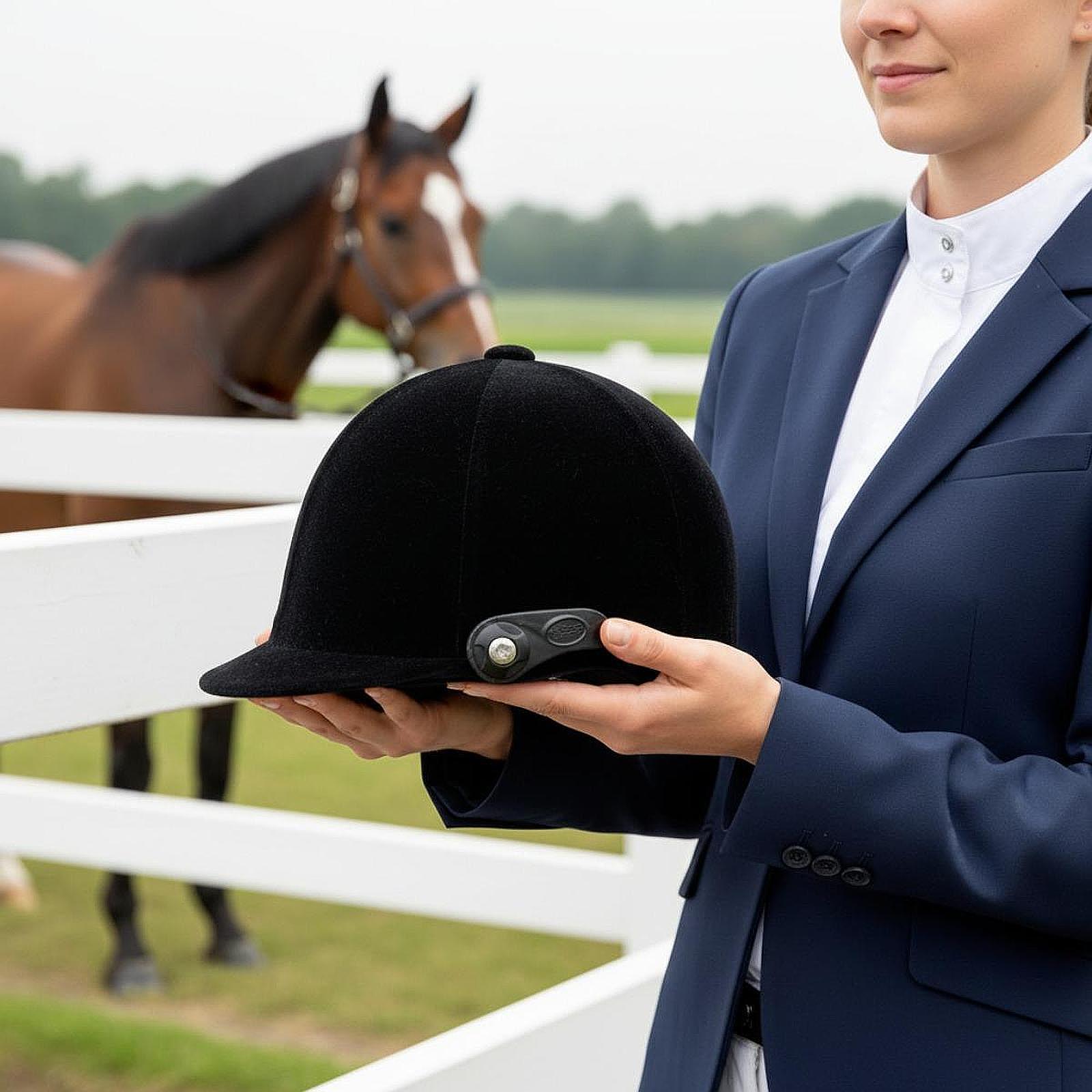 Equestrian Helmet - Capacete de Equitação Resistente a Impactos