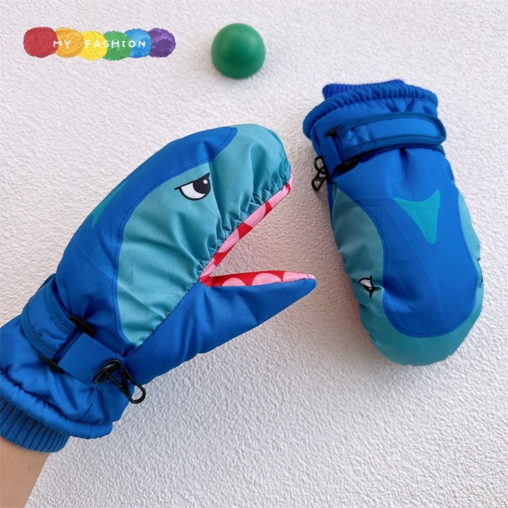 Outdoor Sport For Kids - Luvas de Esqui Infantis com Estampa