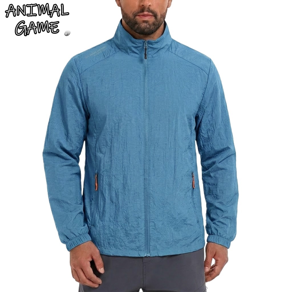 Outdoor Sport Jacket Men - Casacos de Proteção Solar UPF50+ para