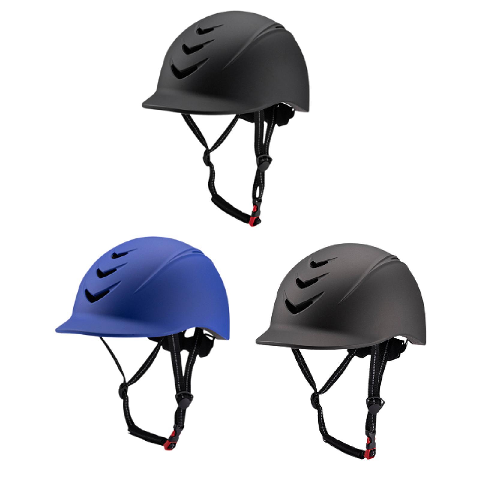 Equestrian Helmet - Capacete equestre ajustável, resistente a impactos,