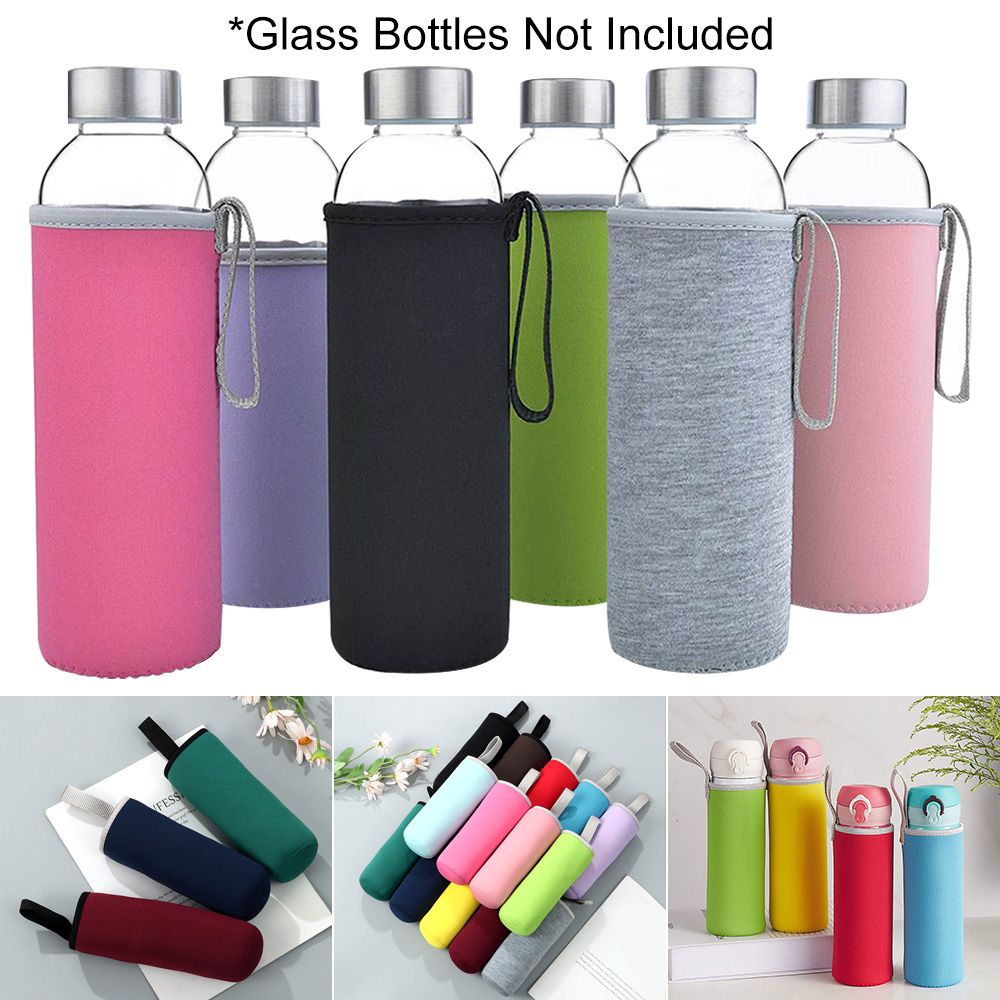 Outdoor Sport Glass Water Bottle - Bolsa para Esportes ao Ar Livre,