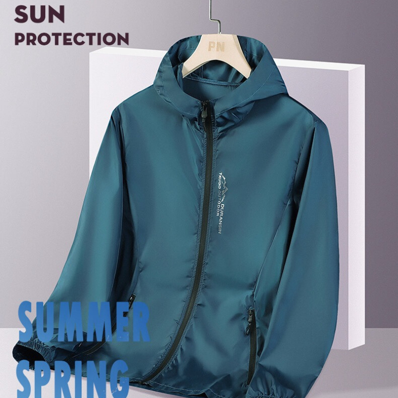 Outdoor Sport Jacket Men - Jaqueta Fina de Verão com Proteção
