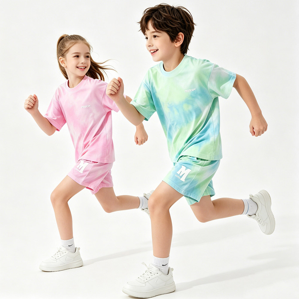 Outdoor Sport For Kids - Conjunto esportivo infantil de algodão, 5-14