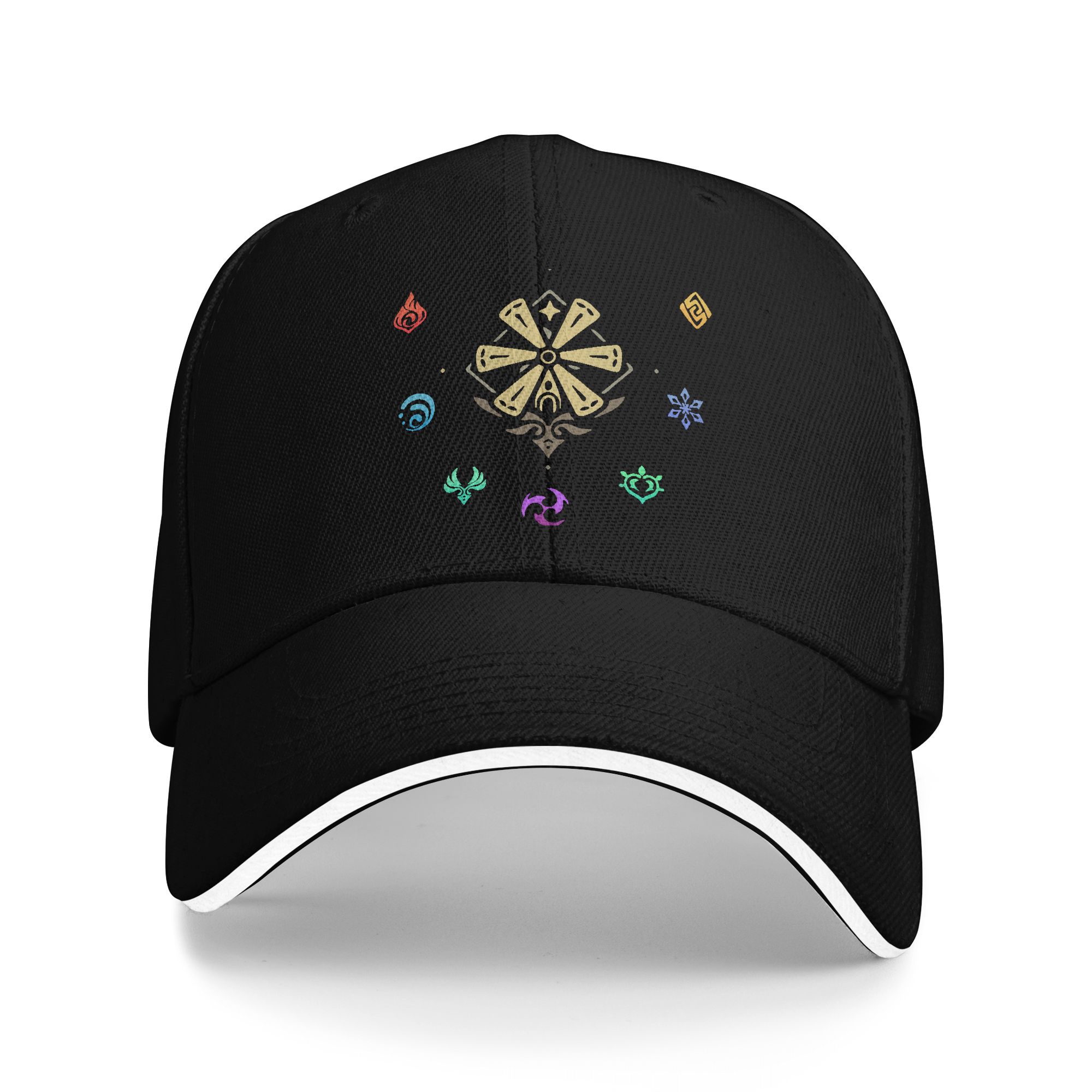 Outdoor Sport Hat Classic - Boné Clássico Genshin Impact Elements: Boné