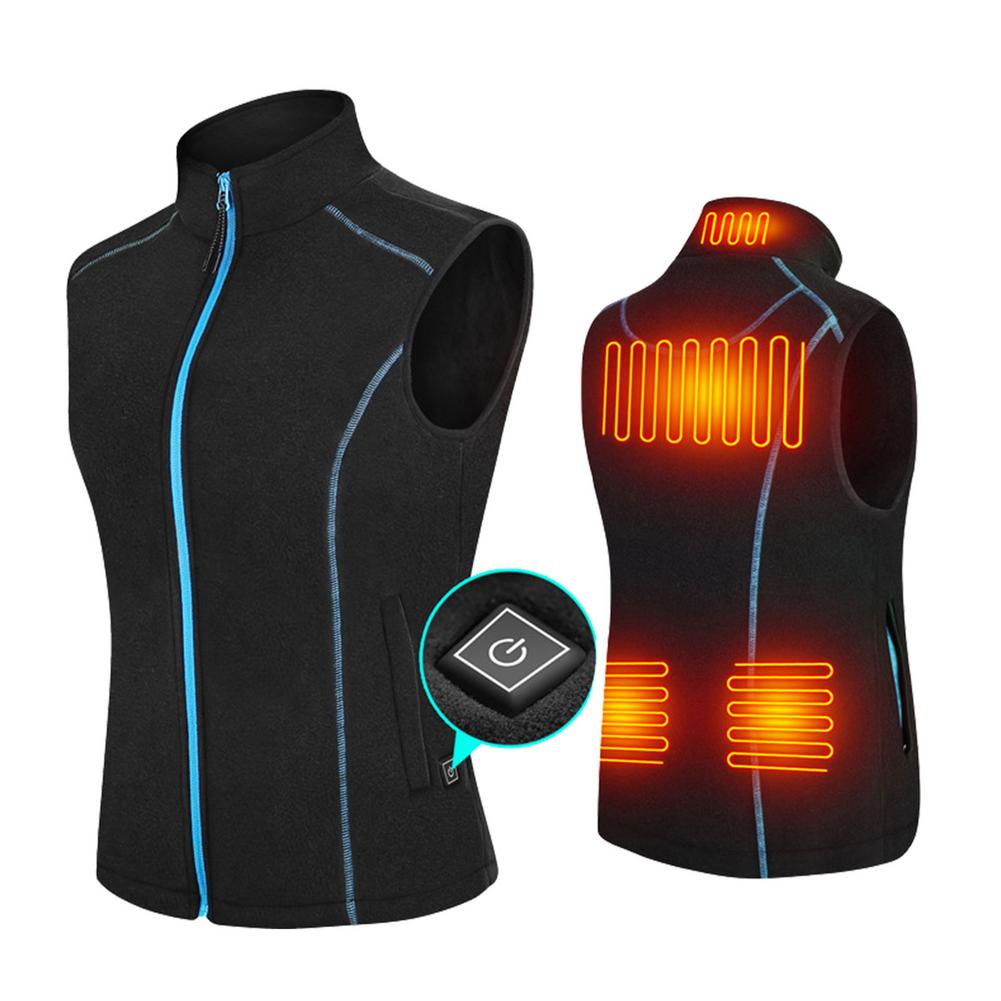 Outdoor Sport Jacket Men - Mulheres colete aquecido inverno elétrico térmico
