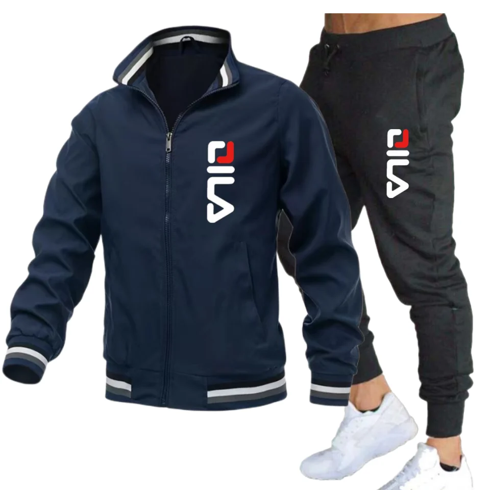 Outdoor Sport Jacket Men - Novo conjunto casual masculino de outono