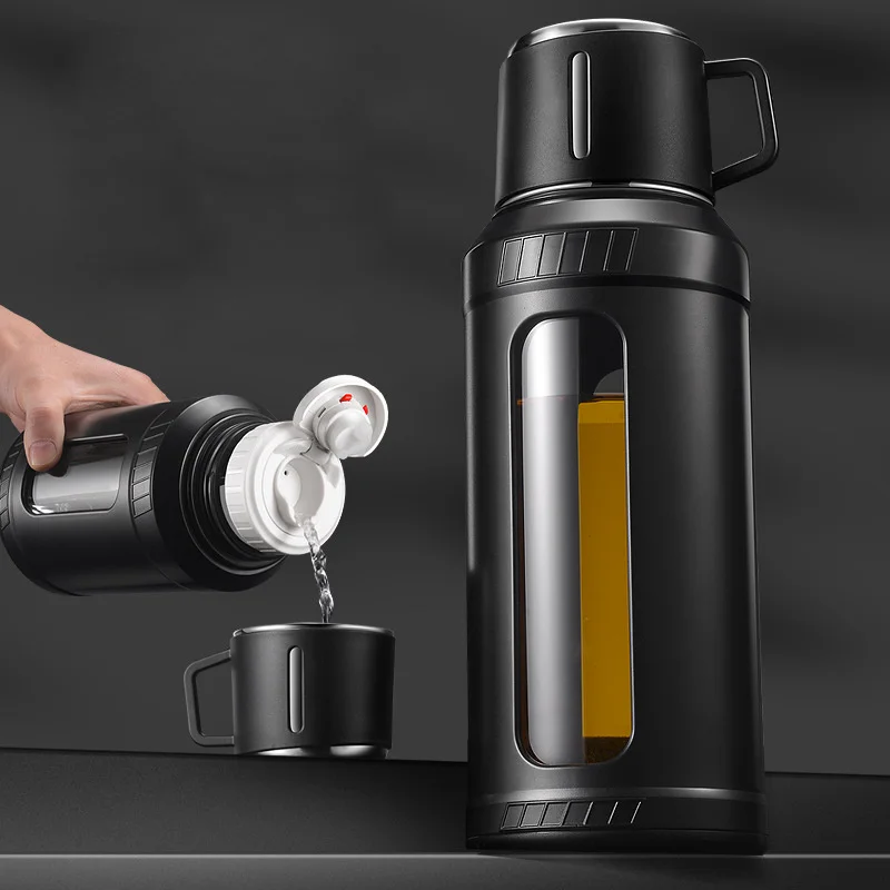 Outdoor Sport Glass Water Bottle - Garrafa de Água de Vidro de