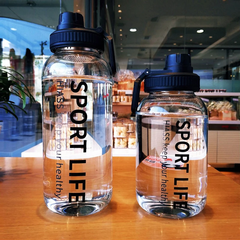 Garrafa de água de vidro portá - Outdoor Sport Glass Water Bottle avaliação e preço