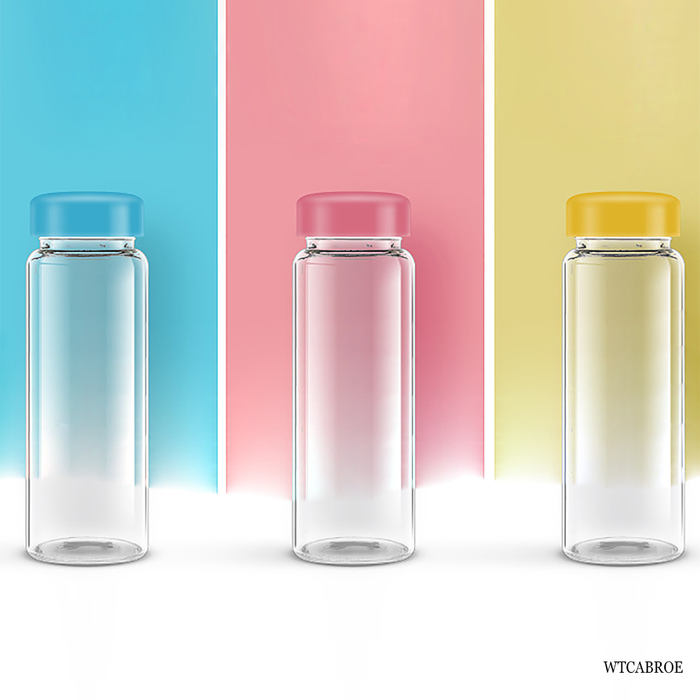 420ml crianças portátil garraf - Outdoor Sport Glass Water Bottle avaliação e preço