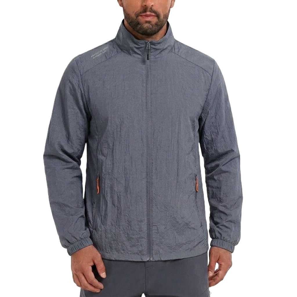 Casacos de Proteção Solar UPF5 - Outdoor Sport Jacket Men avaliação e preço