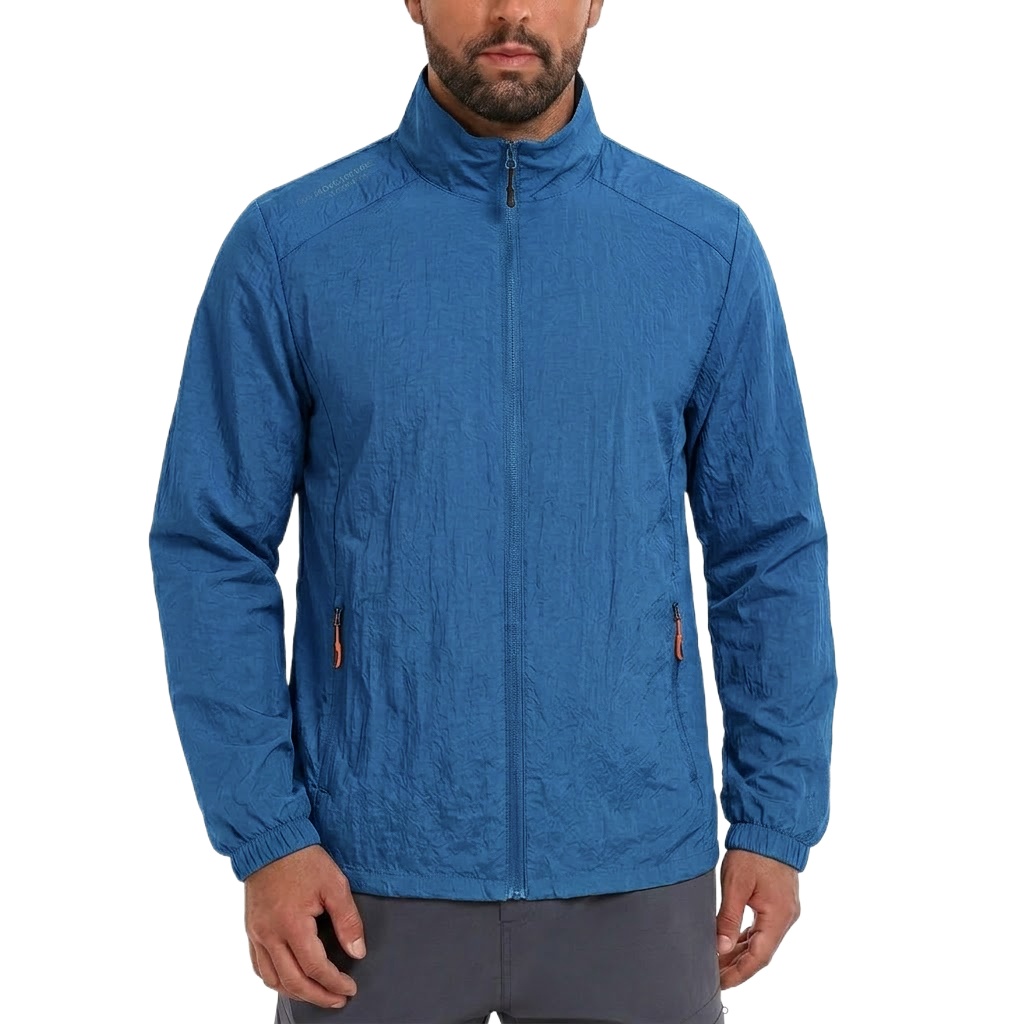Casacos de Proteção Solar UPF5 - Outdoor Sport Jacket Men avaliação e preço