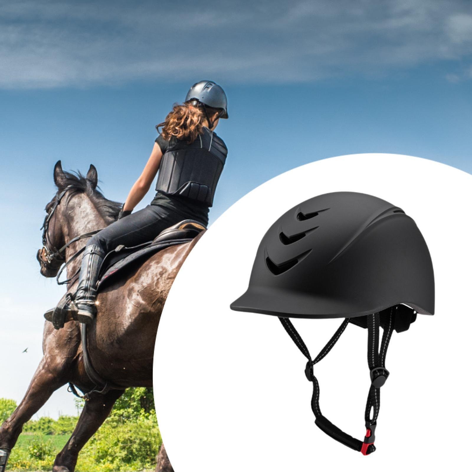 Capacete equestre ajustável, r - Equestrian Helmet avaliação e preço