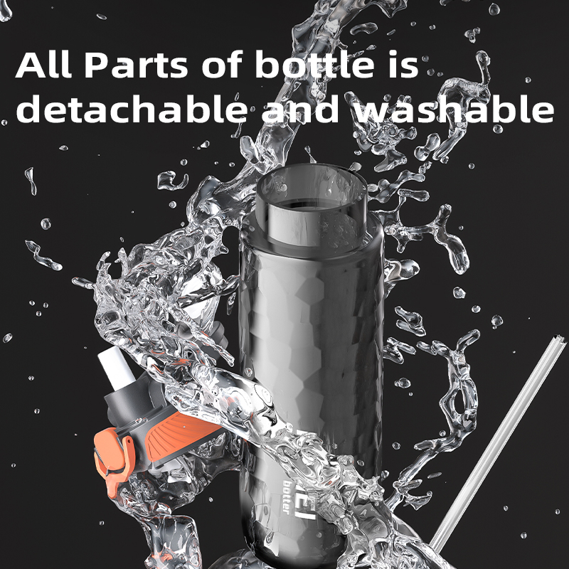 Garrafas de água esportivas de - Outdoor Sport Glass Water Bottle avaliação e preço