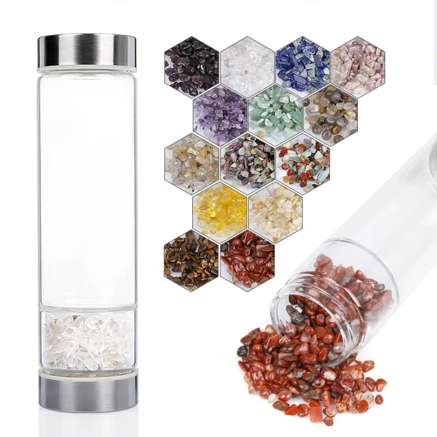 Garrafas de minério natural de - Outdoor Sport Glass Water Bottle avaliação e preço
