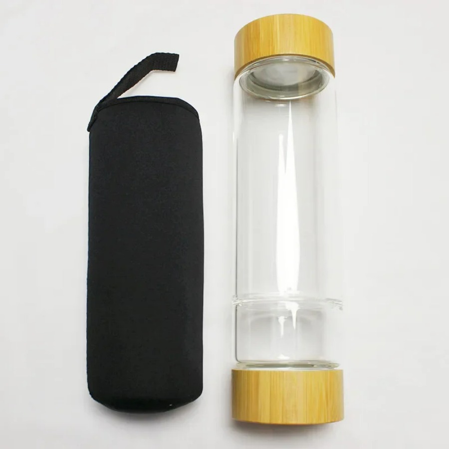 Garrafas de minério natural de - Outdoor Sport Glass Water Bottle avaliação e preço