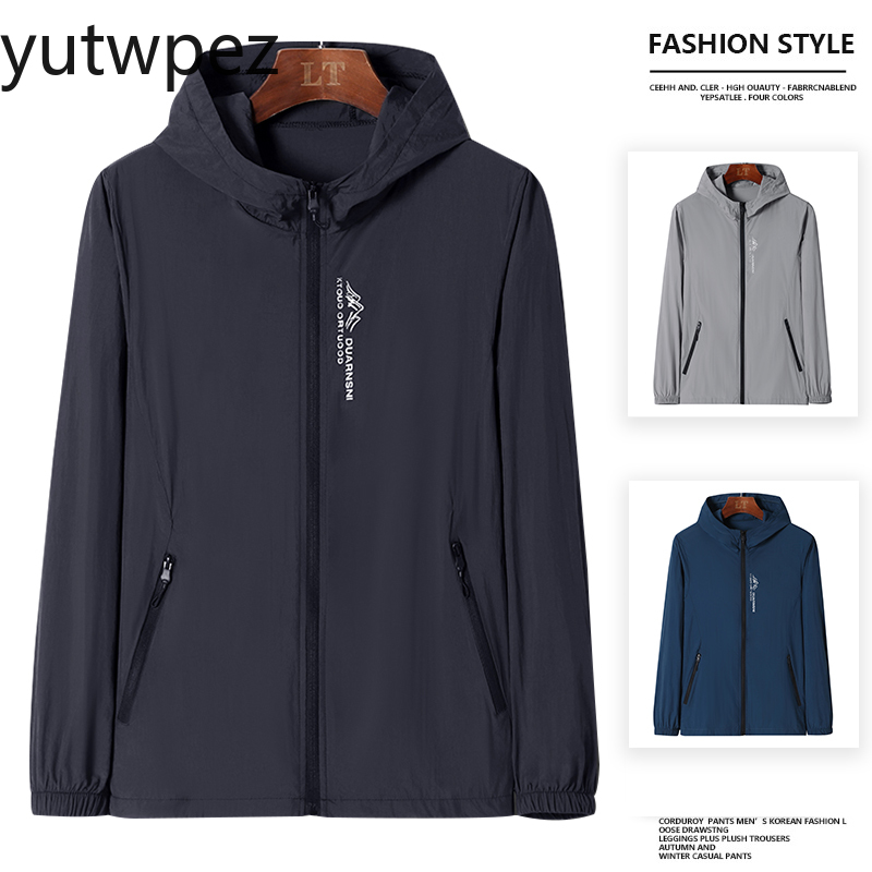Jaqueta Fina de Verão com Prot - Outdoor Sport Jacket Men avaliação e preço
