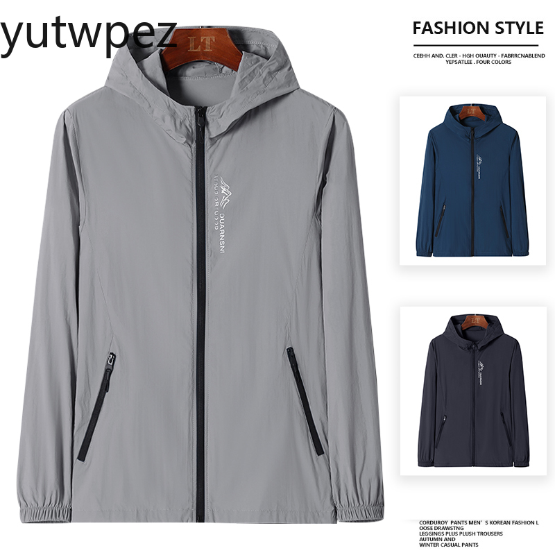 Jaqueta Fina de Verão com Prot - Outdoor Sport Jacket Men avaliação e preço