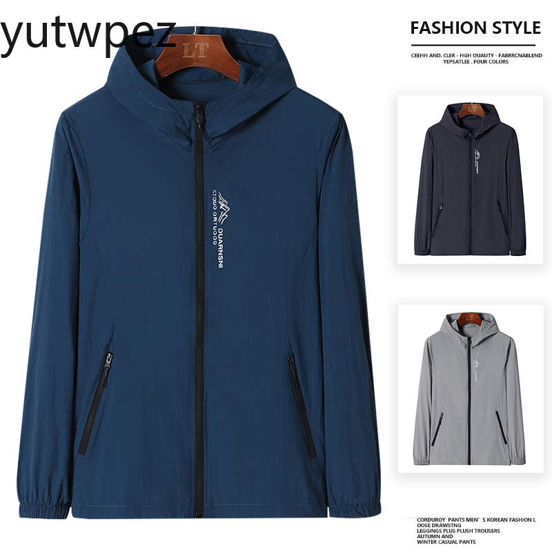 Jaqueta Fina de Verão com Prot - Outdoor Sport Jacket Men avaliação e preço