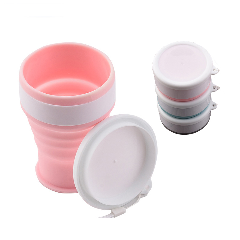 200ml silicone dobrável vidro  - Outdoor Sport Glass Water Bottle avaliação e preço