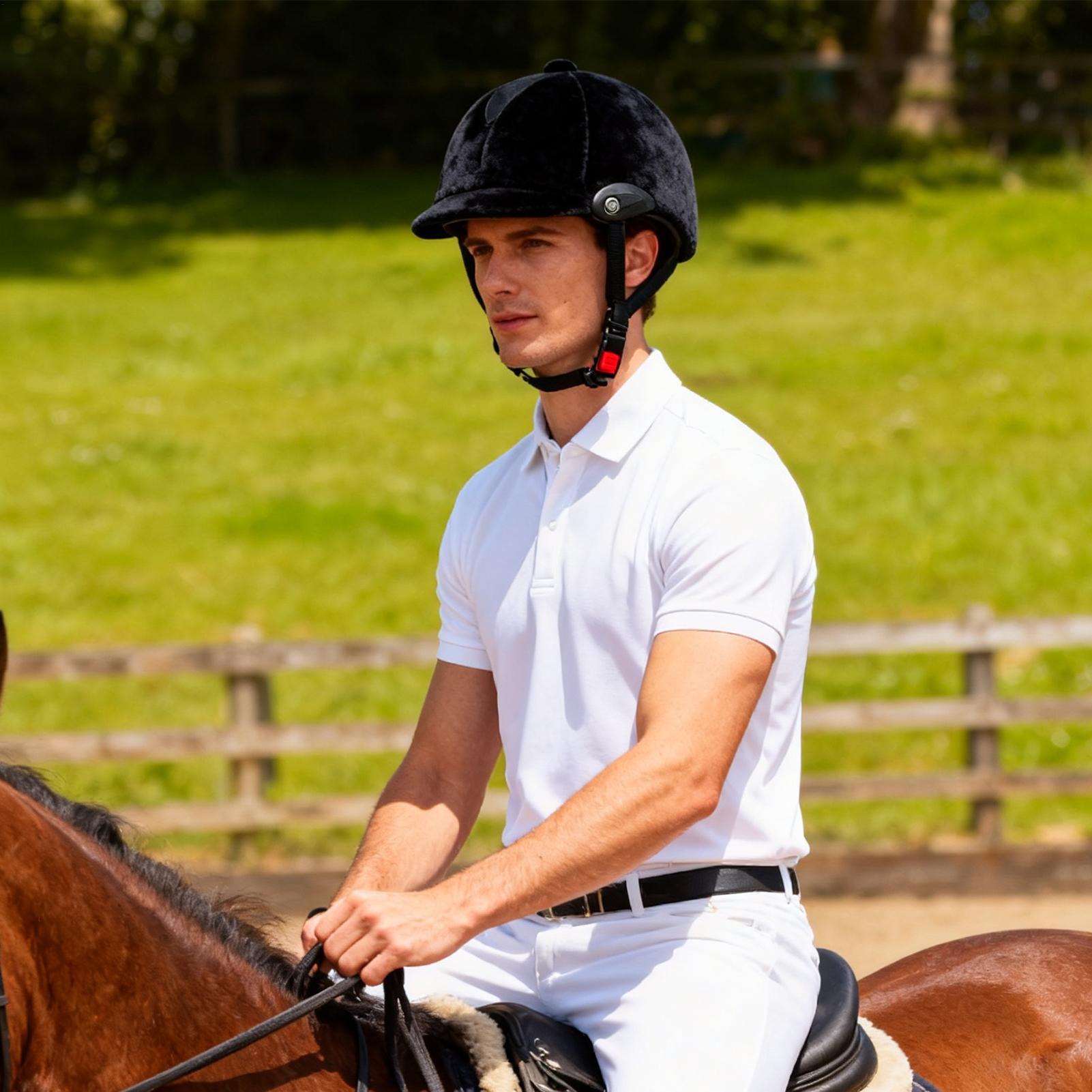 Capacete de equitação ajustáve - Equestrian Helmet avaliação e preço