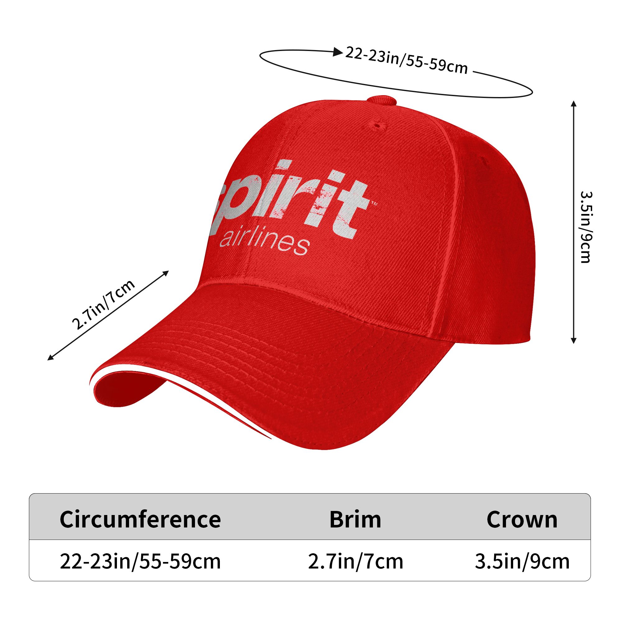 Boné Casual SPIRIT AIRLINES, B - Outdoor Sport Hat Classic avaliação e preço