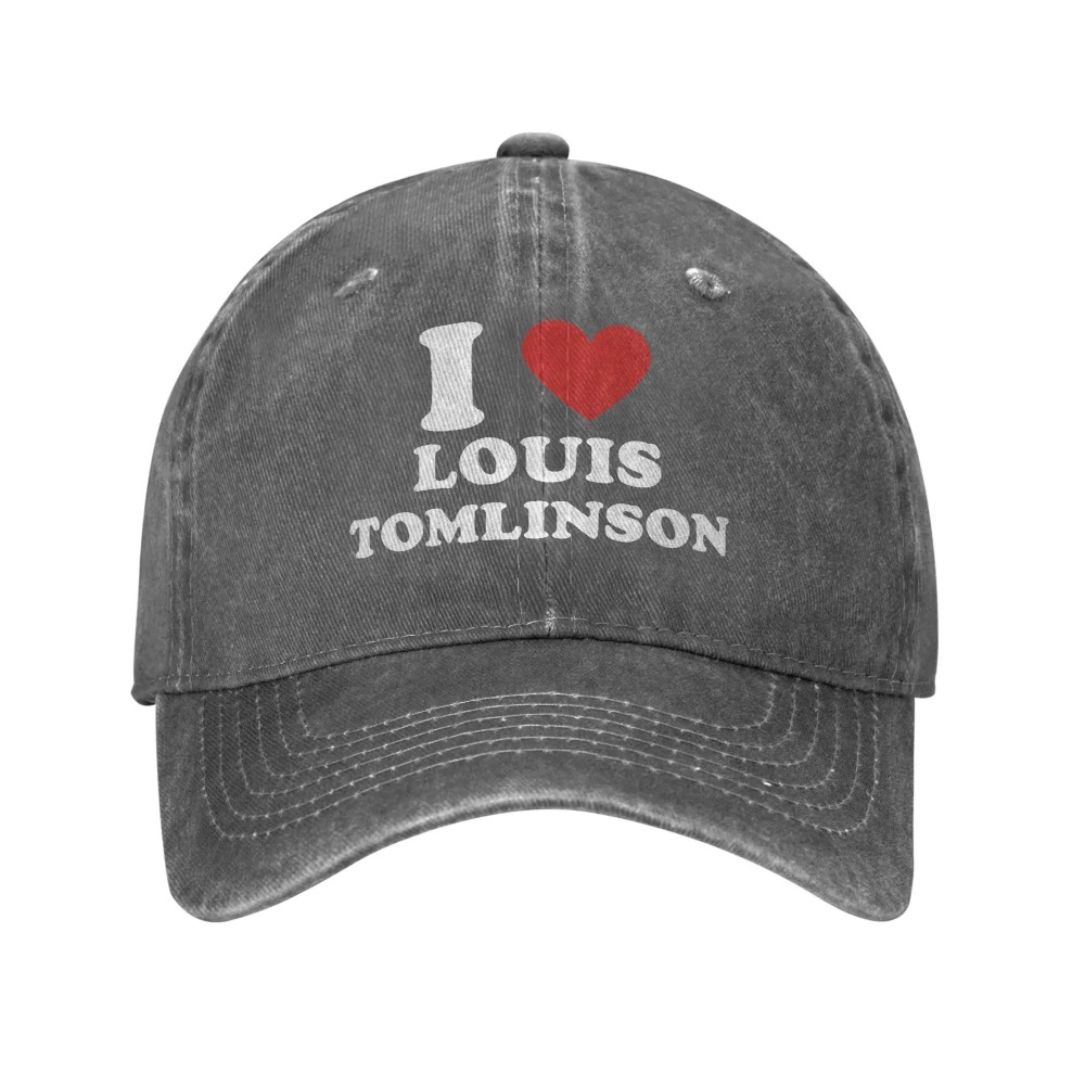 Eu amo louis tomlinsons boné d - Outdoor Sport Hat Classic avaliação e preço