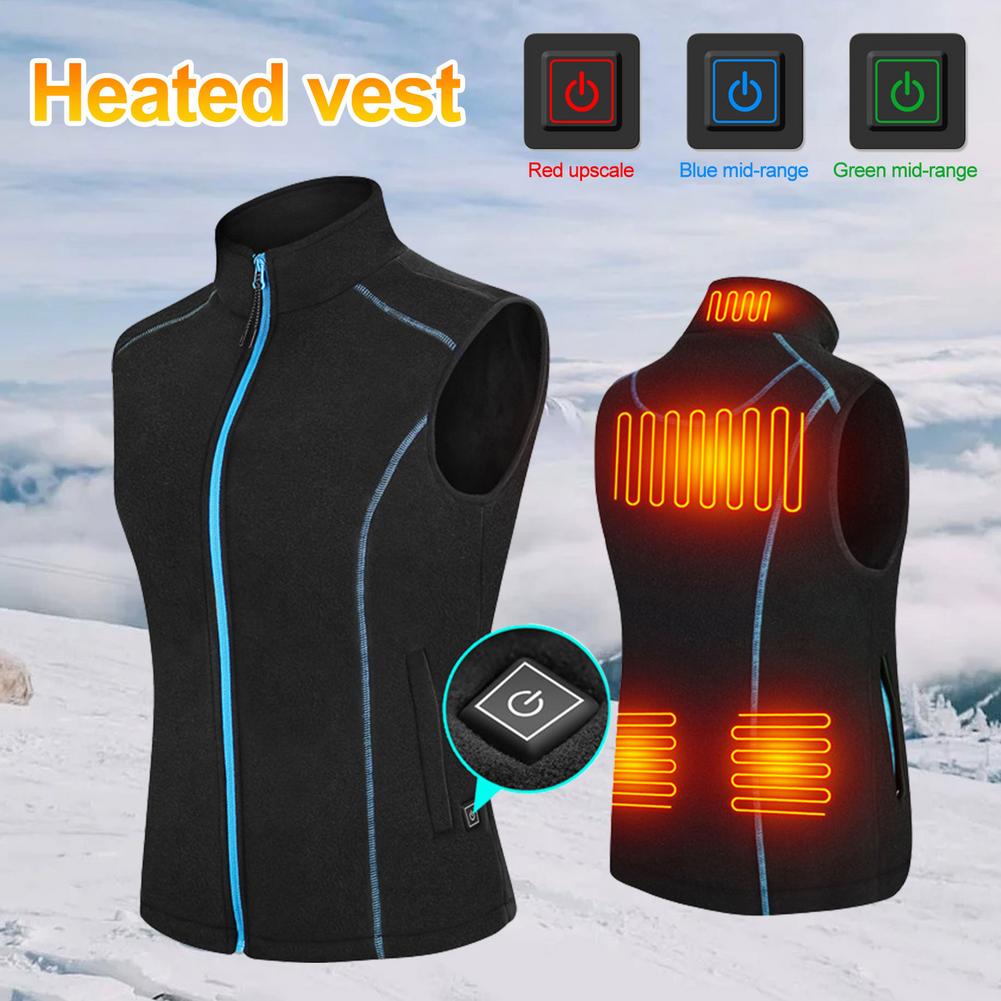 Mulheres colete aquecido inver - Outdoor Sport Jacket Men avaliação e preço