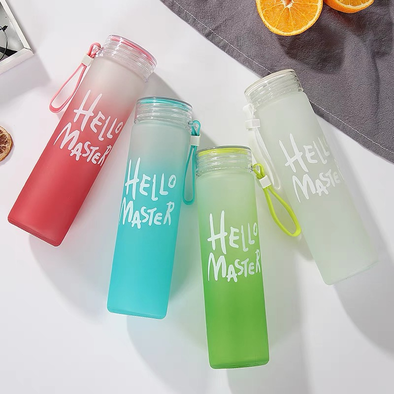 Copo de carta de silicone espo - Outdoor Sport Glass Water Bottle avaliação e preço